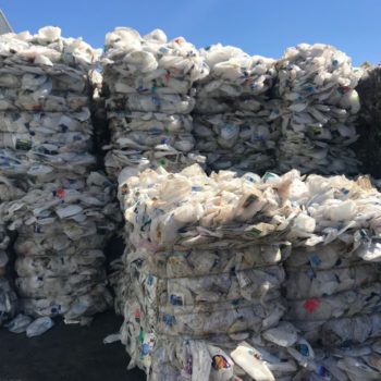 Baled HDPE